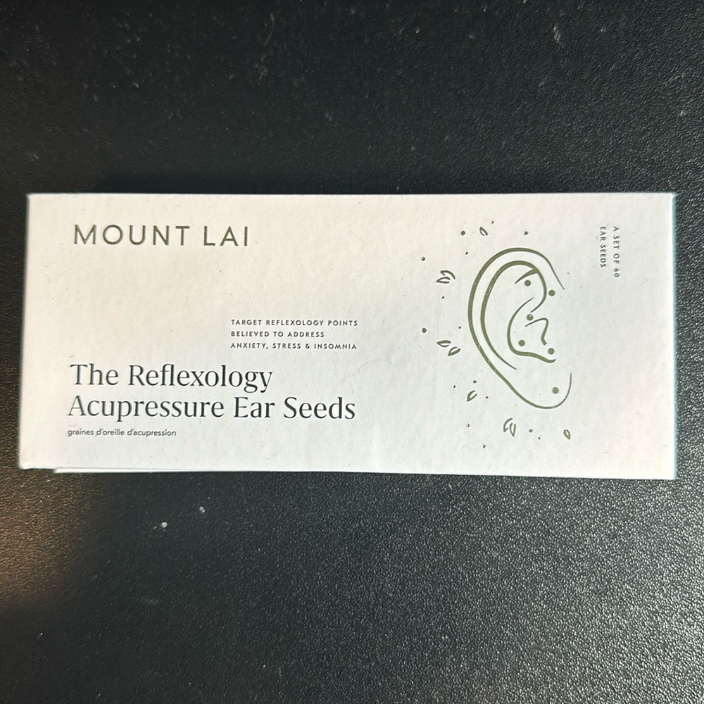 Mount Lai Reflexology Acupressure Ear Seeds Set of 60